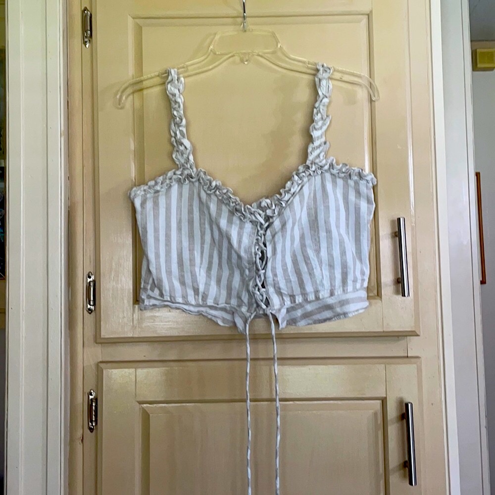 Derek Heart Crop top Large